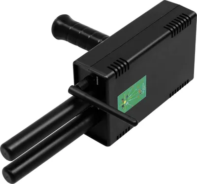 Immagine prodotto di Metal detector - Apparecchio professionale - Profondità di rilevamento 20 m - Raggio di ricerca 1000 m - Per oro, argento, rame e diamanti - Impermeabile - Alimentato a batteria