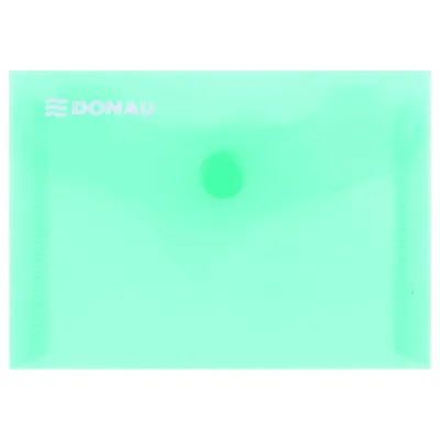 Image de Enveloppe avec impression transparente A7 PP, verte