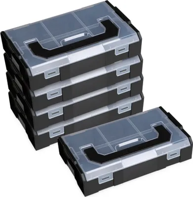 Zdjęcie produktu dla L-BOXX ProClick Set 7 - 5x L-BOXX Mini pokrywa przezroczysta ( 5x 6100000324 )