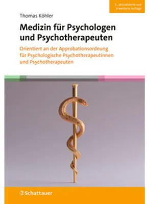 Obrázek produktu pro Medizin für Psychologen und Psychotherapeuten