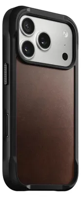 Immagine prodotto di Nomad Custodia in pelle robusta per iPhone 17 Pro marrone rustico Horween