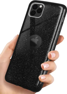 Produktbild von GLITTER-Case für iPhone 11 Pro, Farbe:Glamour - Black