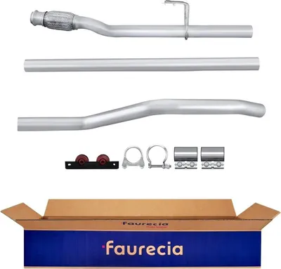 Image de Tuyau d'échappement central FAURECIA Expertise aprèspour, entre autres, PEUGEOT 407