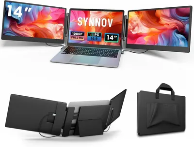 Produktbild von 14-Zoll Laptop-Bildschirmverlängerung - Laptop-Monitorerweiterung - Tragbarer Bildschirmvergrößerer