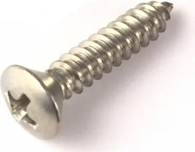 Immagine prodotto di Viti autoperforanti in acciaio inox 4,8 x 25 mm con testa bombata - 200 pezzi