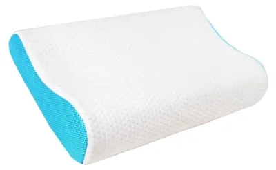 Produktbild von Ergonomisches Nackenkissen – hypoallergen und atmungsaktiv – unterstützt Nacken und Wirbelsäule für einen erholsamen Schlaf