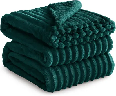 Immagine prodotto di Coperta in pile, 230 x 270 cm, verde chiaro, 100% microfibra, per divano