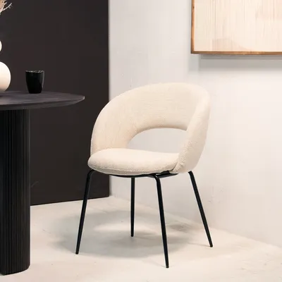 Productafbeelding van Eetkamerstoel Julius Beige - Giga Meubel- Set van 2