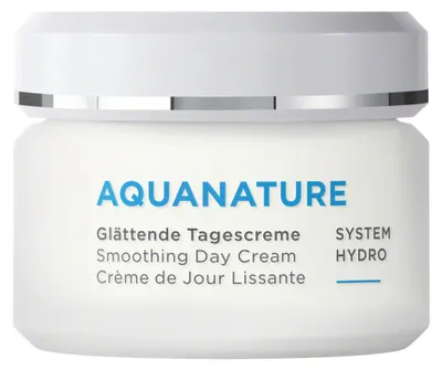 Obrázok produktu pre Annemarie Börlind Aquanature Smoothing Day Cream, Denný krém, Ženy, Suchá koža, Tvár, Hydratačné, regeneračné, Vyhladenie, 50 ml