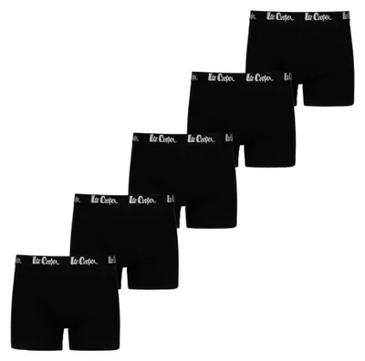 Produktbild von Lee Cooper - "Cooper Essential" Boxershorts für Herren (5er-Pack) GT16210 (M) (Schwarz)