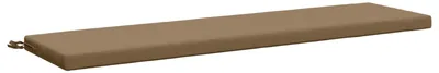 Obrázek produktu pro Polštář na pohovku SOEST, 100% polyester, barva taupe, rozměry 150 x 40 x 5 cm