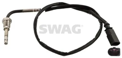 Produktbild von SWAG 30 10 0849 Abgastemperatursensor für VW Transporter V Bus (7HB, 7HJ, 7EB, 7EJ, 7EF, 7EG, 7HF, 7EC) 536mm