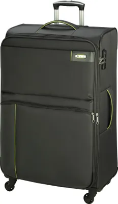 Produktbild von Mittlerer Leichter 2,7 kg Trolley Reisegepäck Stoffkoffer 67 cm Grau Bowatex