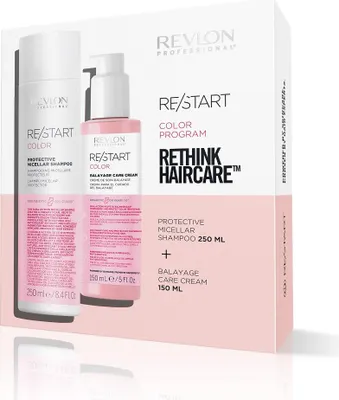 Produktbild von Revlon Professional ReStart Geschenkset Color Micellar Shampoo + Balayage Cream 150ml