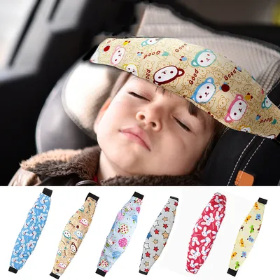 Productafbeelding van Baby hoofdsteunrol, slaaphulp, veiligheidsgordel voor autostoeltje - A