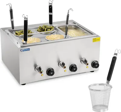 Obrázek produktu pro ROYAL Catering Vařič těstovin se 4 koši a 1/3 gastronádobou