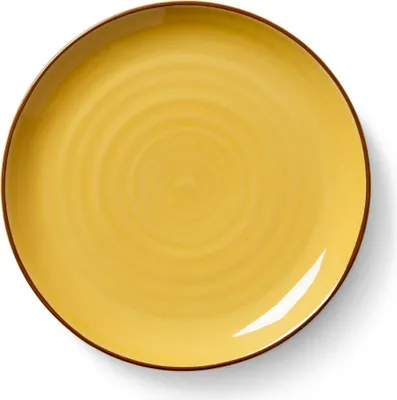 Image de Kähler Design - Assiette plate Colore Ø19 cm, jaune safran