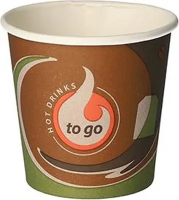Produktbild von Papstar Pappbecher "To Go" 0,1 l , 25 x 80 Stück