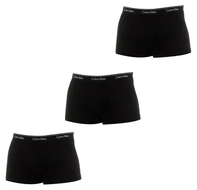 Produktbild von Calvin Klein 3er-Pack Icon Baumwoll-Stretch Herren-Boxershorts mit niedrigem Bund NB4389