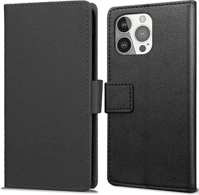 Produktbild von Just in Case 9827455 Handytasche 15,5 cm (6,12") Wallet case Schwarz
