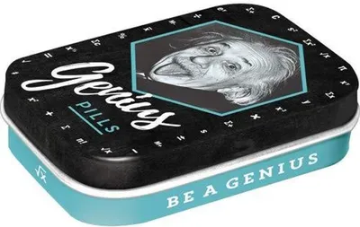 Produktbild von Nostalgic-Art - Pillendose - Celebrities - Einstein Genius Pills