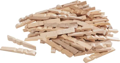 Produktbild von VBS XXL Holzklammern-Teile, 100 Stück
