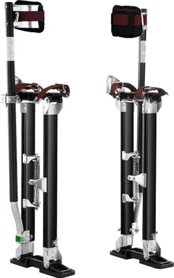 Produktbild von Drywall Stilts Aluminum Tool Stilts 24''-40'' Adjustable Painting Black