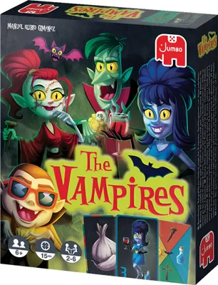 Produktbild von Jumbo The Vampires, Kartenspiel, Sammelkartenspiel, 6 Jahr(e), 15 min, 15 min, Familienspiel
