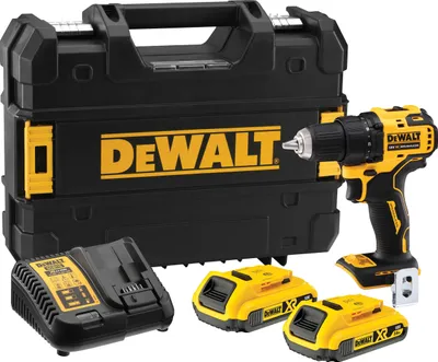 Immagine prodotto di DeWalt DCD708D2T-QW Trapano avvitatore a batteria 18V, 2 Ah