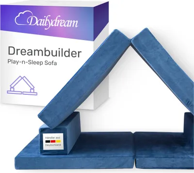 Immagine prodotto di Divano e divano letto per bambini, 168x84x55 cm, blu