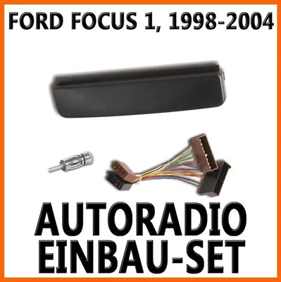 Produktbild von Ford Focus 1, 1998-2004 - Unviersal DIN Autoradio Einbauset