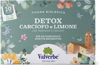 Obrázok produktu pre VALVERBEDetoxikan aj s artiokom a citrnom 20 vrecok