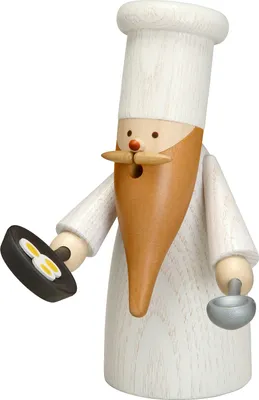 Produktbild von Räucherfigur Kochwichtel Holzfigur Höhe 16 cm