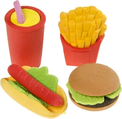 Produktbild von spielzeugnahrung Fast Food 4-teilig