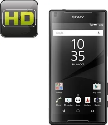 Produktbild von 3x Displayschutzfoie für Sony Xperia Z5 Compact Displayfolie HD ULTRA KLAR