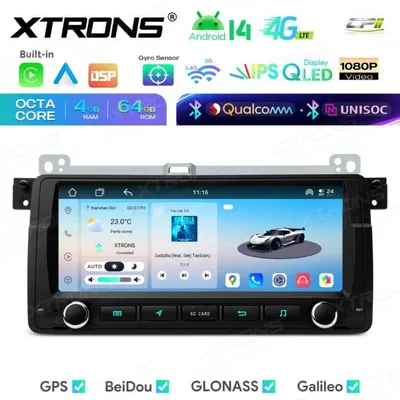 Obrázek produktu pro Xtrons IM8446BH, Android autorádio pro BMW řady 3 (E46), Rover 75, MG ZT, 4+64GB, Android 14