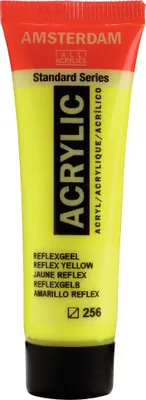 Produktbild von Amsterdam Standard Series Acrylfarbe Tube 20 ml Reflexgelb 256