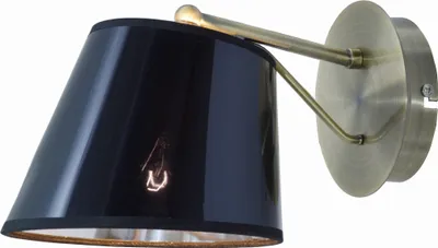 Immagine prodotto di Applique CORTEZ ottone-oro-nero 1xE14x40W in plastica, dimensioni: 15x15x25 cm, IP20, Candellux