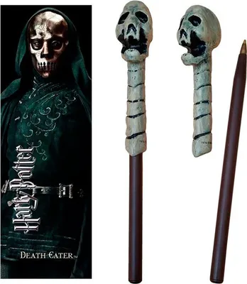 Image de Noble Collection - Pióro i zakładka Śmierć Zjaw w stylu Harry Potter