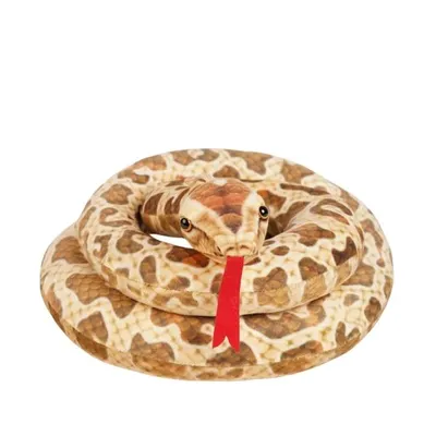 Produktbild von Kuscheltier beige Schlange 137cm Plüschschlange lange Wüstenschlange Stofftier