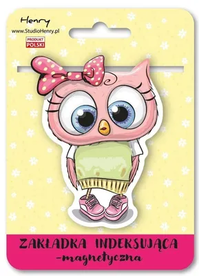 Image de Marque-page magnétique Hibou jeune