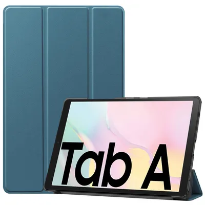 Immagine prodotto di Cover protettiva per Samsung Galaxy Tab A7 SM-T500 T505 Custodia sottile con funzione stand e funzione sleep/wake automatica Verde