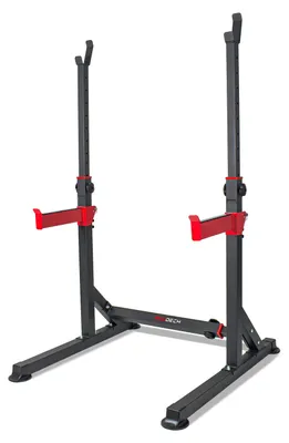 Zdjęcie produktu dla Stojak na sztangę i stojak do dipów | maks. obciążenie 150 kg | regulowany