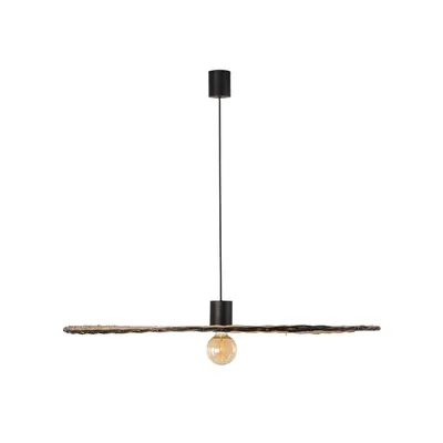 Produktbild von Hängelampe schwarz/rattan ø1000 COSTAS 68590-70