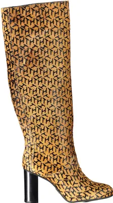 Produktbild von TOMMY HILFIGER LADIES BEIGE BOOTS SHOES : Kolor - beżowy, Rozmiar - 38 Rozmiar: 38 Kolor: beżowy