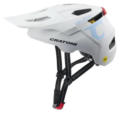 Zdjęcie produktu dla Cratoni kask dziecięcy Wildcat MIPS kask rowerowy MTB kask wszechstronny S/M 49-56 cm : coolgrey