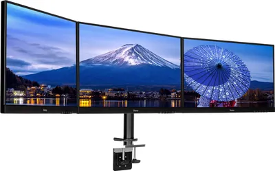 Obrázok produktu pre iiyama Stolný držiak 68,6 cm (27") Tisch/Bank Schwarz
