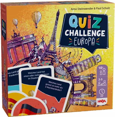 Image de HABA Jeu familial jeu de connaissances Quiz Challenge Europa 2012198001