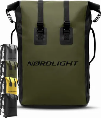 Produktbild von Wasserdichter Rucksack Dry Bag 35 l Rolltop-Rucksack mit gepolstertem Tragegurt, wasserdichte Tasche für Wassersport, Fahrradrucksack, Messenger-Rucksack, Trekking