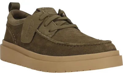 Produktbild von CLARKS Schnürschuhe Polden Moc mit ultraleichter Sohle 3227 Olive Suede 45